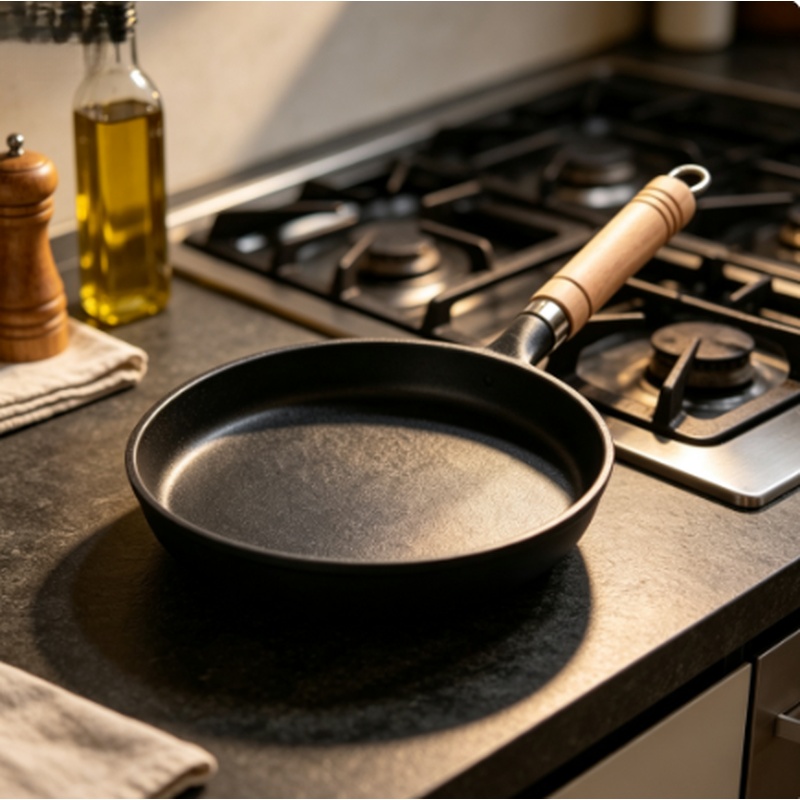 Cast Iron Corn - مقلاة حديد زهر غير مطلية مقاس