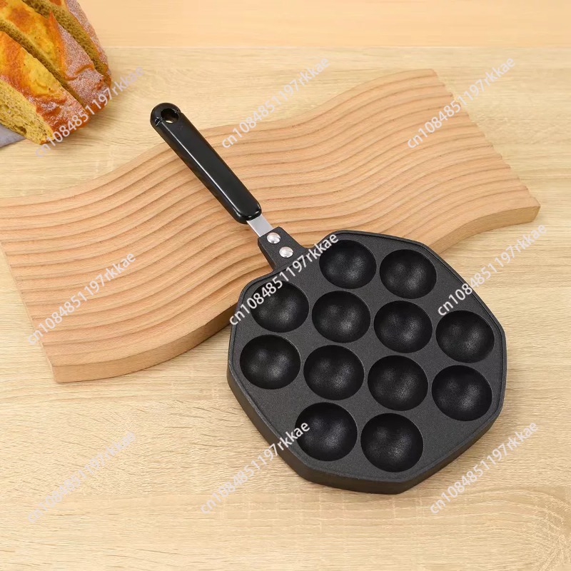 Takoyaki Grill Plate - مقلاة تاكوياكي بـ 12 قالب، صانعة