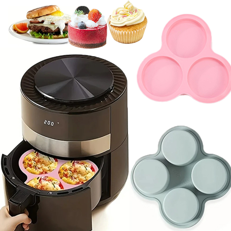 Egg Waffle Pan - قابلة لإعادة الاستخدام سيليكون الهواء المقلاة