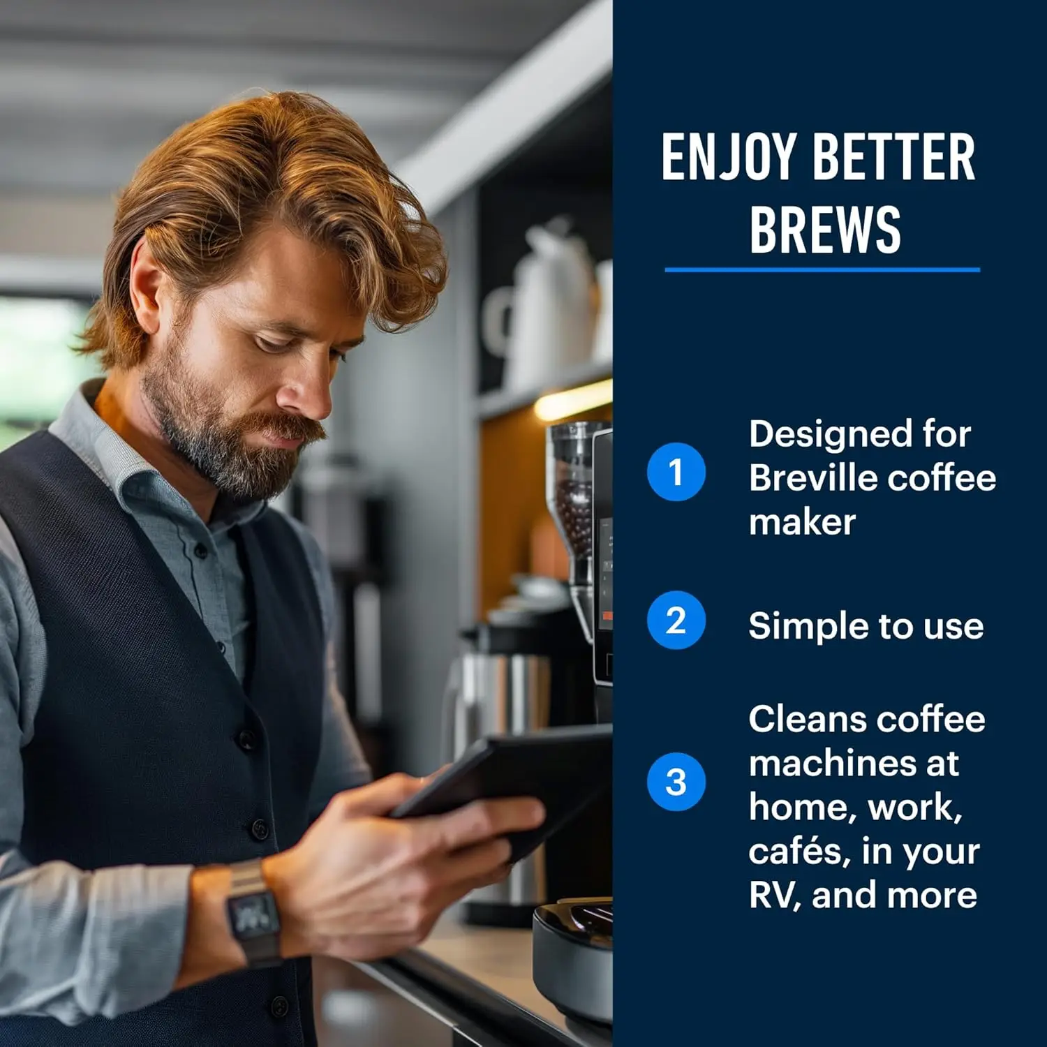 أقراص تنظيف ماكينة الإسبريسو 5 - مراجعة Breville Espresso Barista Express وسعره