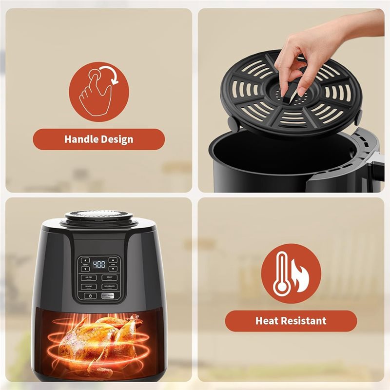 صينية قلي هوائية بديلة Y59A لأ - مراجعة Ninja Air Fryer Af101 وسعره