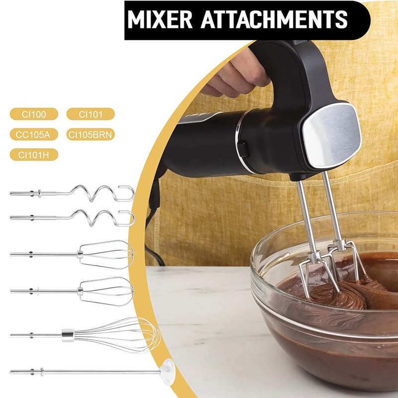 مرفقات خلاط يدوي، خفق، قضيب خل - مراجعة Kitchenaid Mixer Hand Mixer وسعره