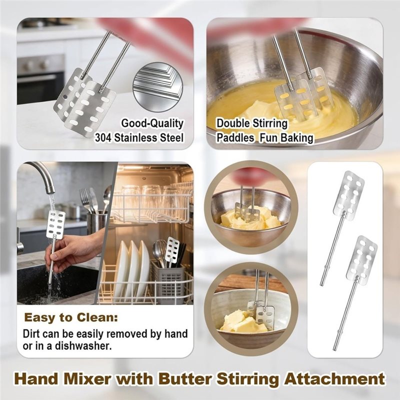 [جديد! A67Z] مجموعة ملحقات وقط - مراجعة Kitchenaid Mixer Hand Mixer وسعره
